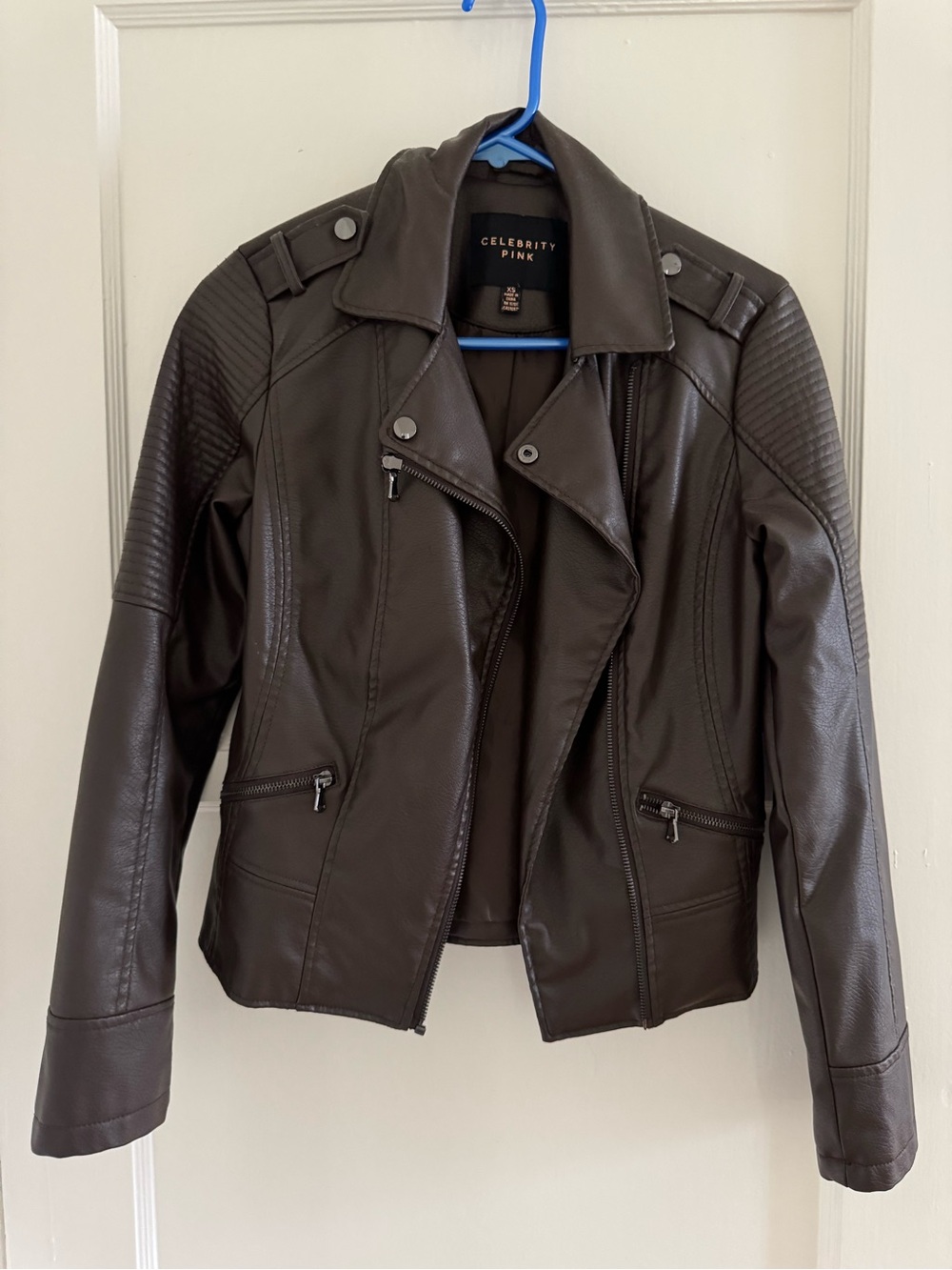Brown women’s utility jacket